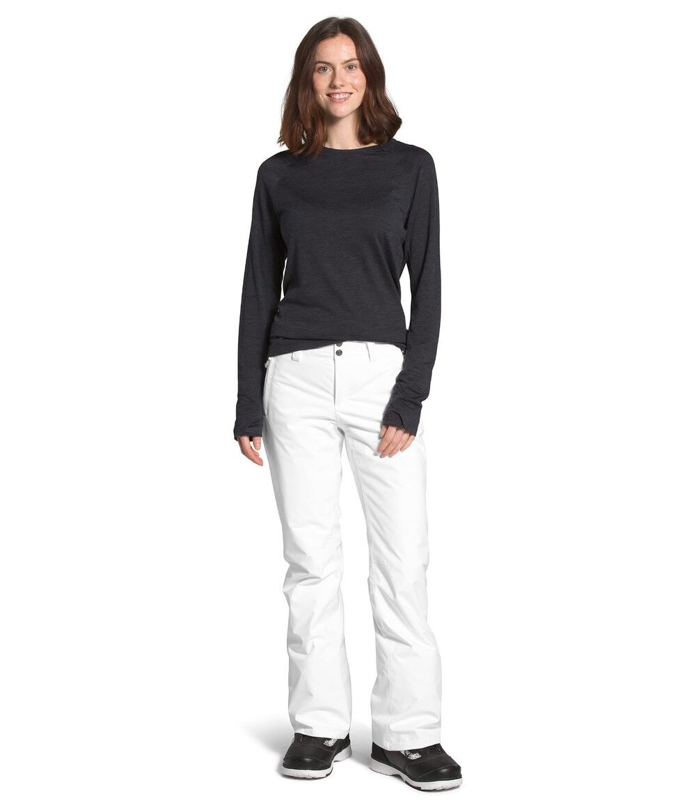 The North Face Women's Sally Ski Snowboard Pants TNF White Small Regular